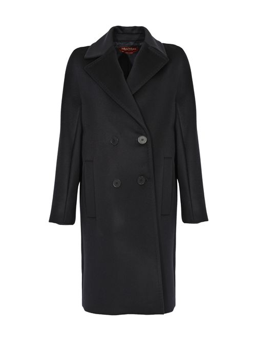 Cappotto over Agenda in lana Blu MAX MARA STUDIO | 2526016081600010